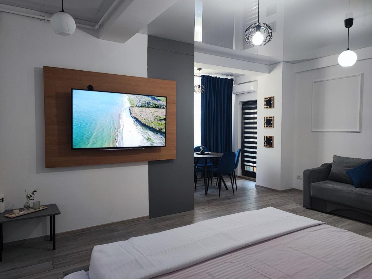 Apartament Studio Teo Blue In Mamaia Nord Нэводари Экстерьер фото